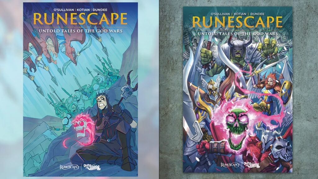 Jagex lance Runescape Stories ‘The Fall of Hallowvale’ et «Untold Tales of the God Wars» comme des livres!