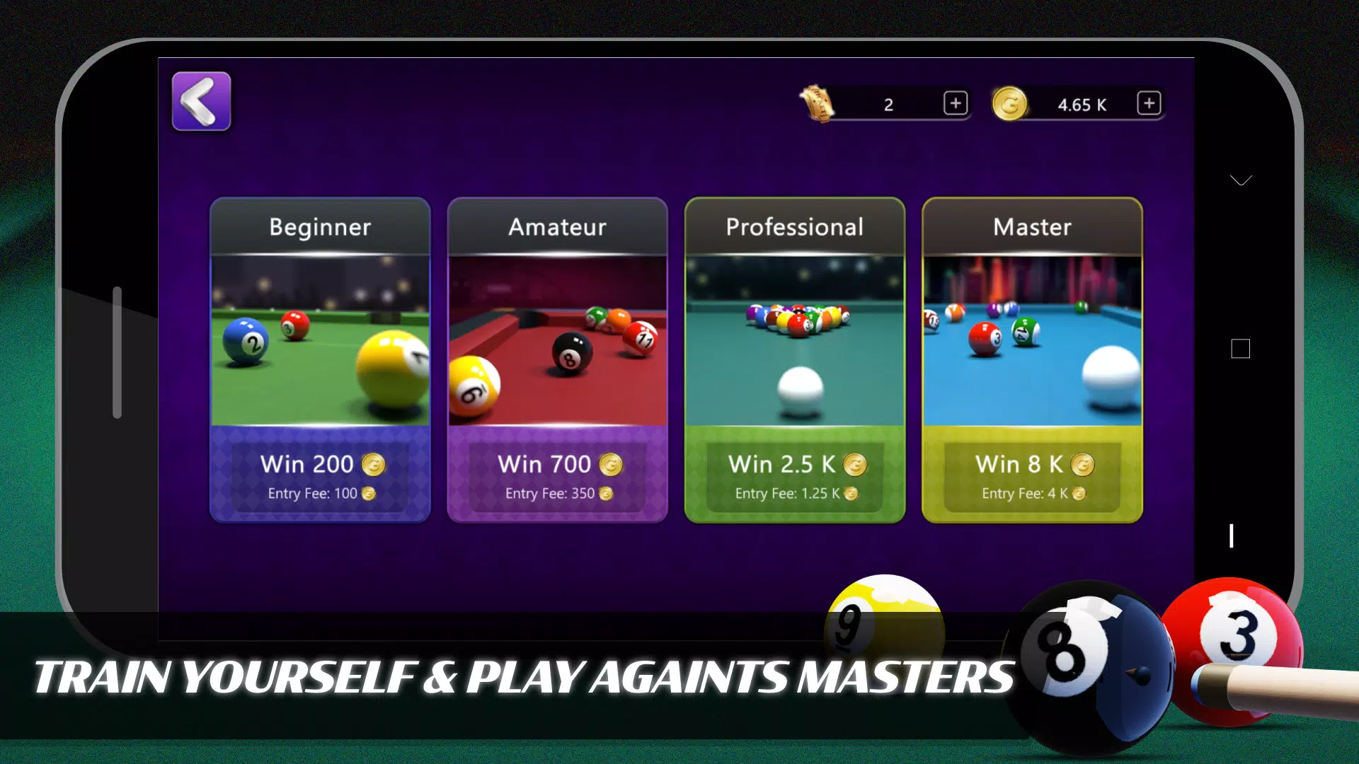 8 Ball Billiards Offline Pool स्क्रीनशॉट 2