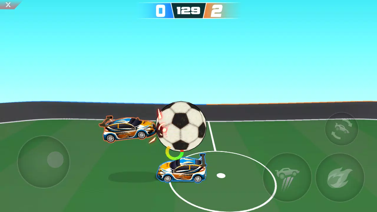 ROCKET CARS SOCCER Schermafbeelding 1