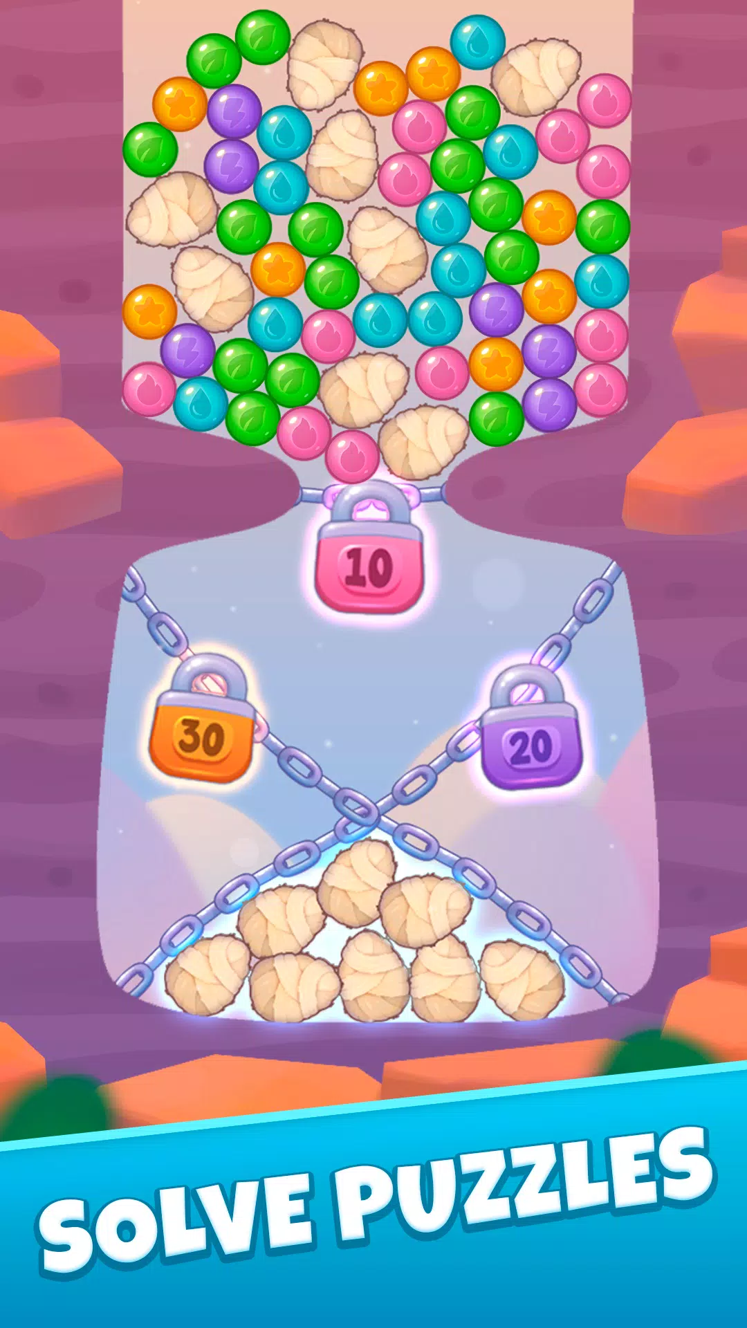 Pop Blast - Match Ball Puzzle Ảnh chụp màn hình 2