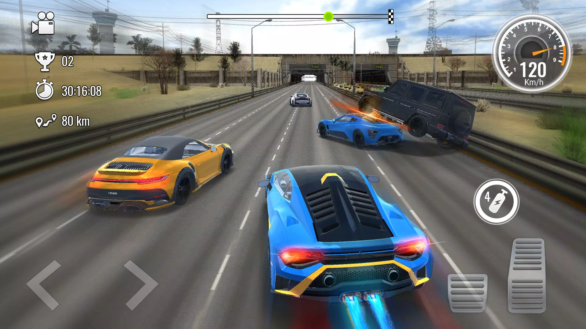 Traffic Car Driving Game Captura de pantalla 2