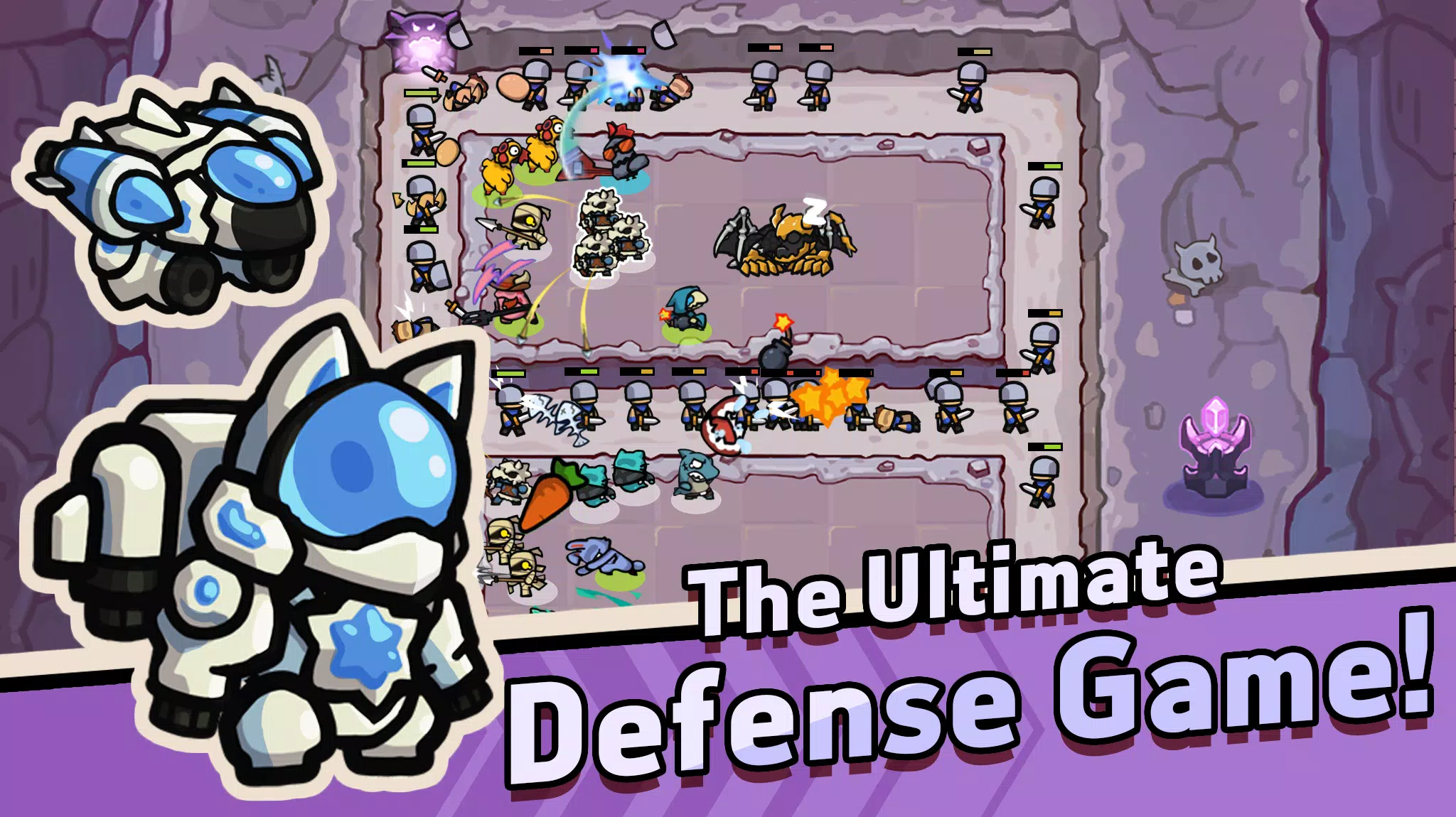 No Invade Pls : Defense Game 스크린샷 1