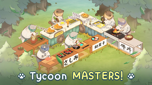 Cat Garden Food Party Tycoon 스크린샷 3