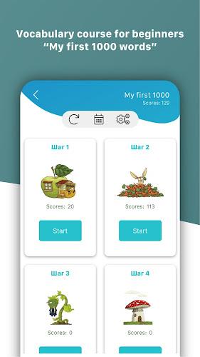 Учить английские слова и фразы スクリーンショット 4
