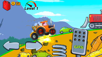 Kids Monster Truck Racing Game Tangkapan skrin 3