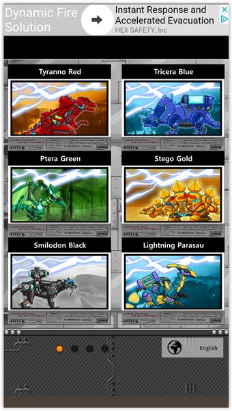 Transform! Dino Robot - General Mobilization应用截图第4张