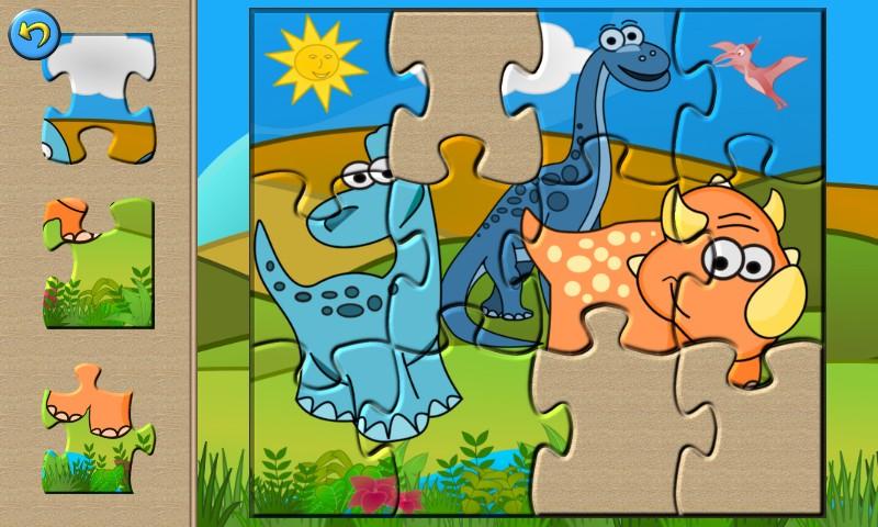 Dino Puzzle Juegos para Niños Captura de pantalla 4