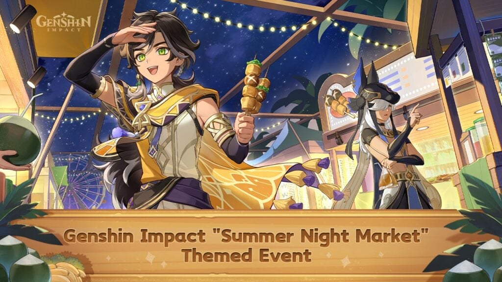 Explore Mysterious Doors in Genshin Impact Summer Night Market Event