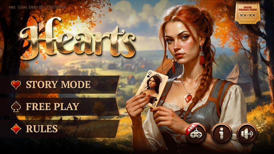 Schermata Hearts HD 1