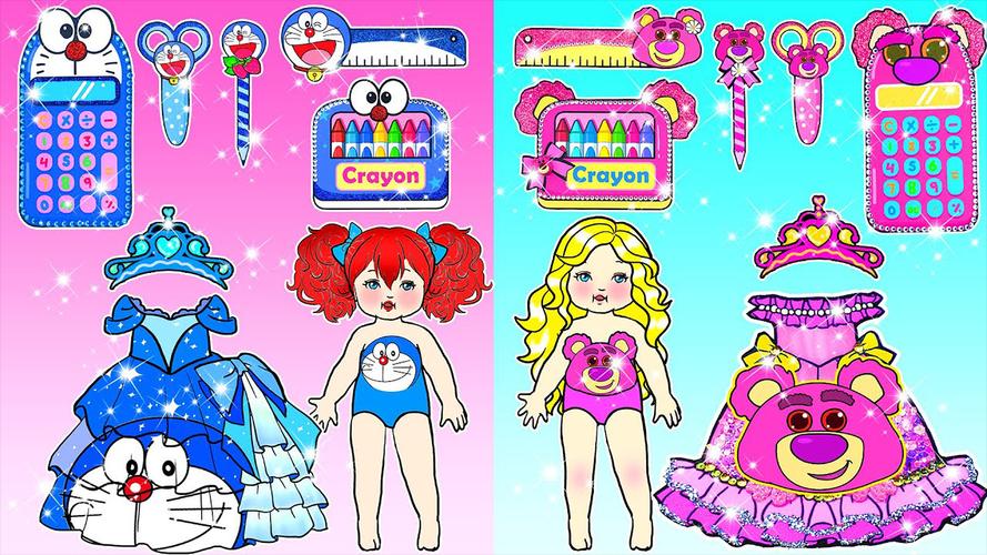Paper Dolls Diary DIY Dress Up 스크린샷 3