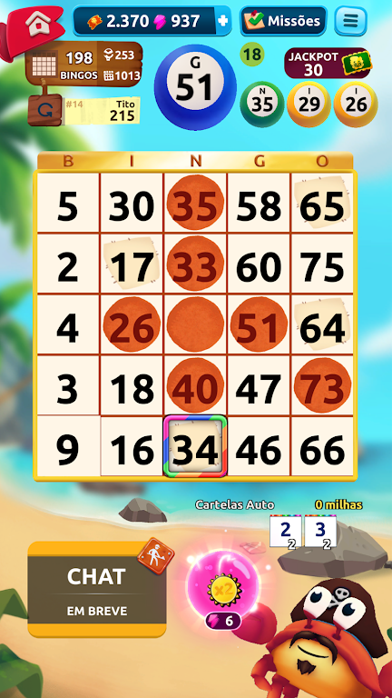 Bingo Bloon - Free Game - 75 Ball Bingo 스크린샷 2