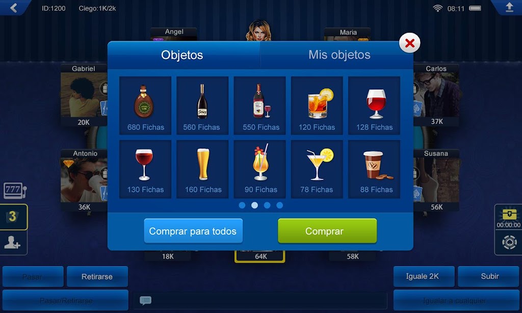 Poker Latino HD スクリーンショット 2