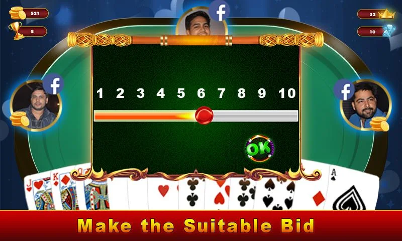 Call Break Gold Spades: Play Original Card Games應用截圖第3張