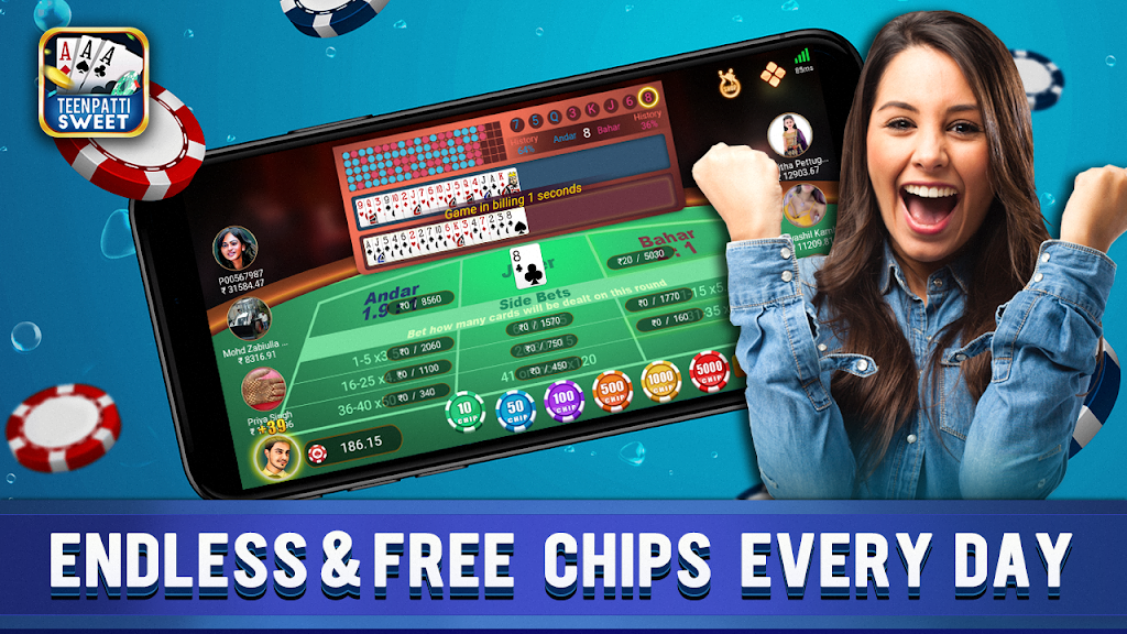 Teen Patti Sweet - 3 Patti Captura de tela 3