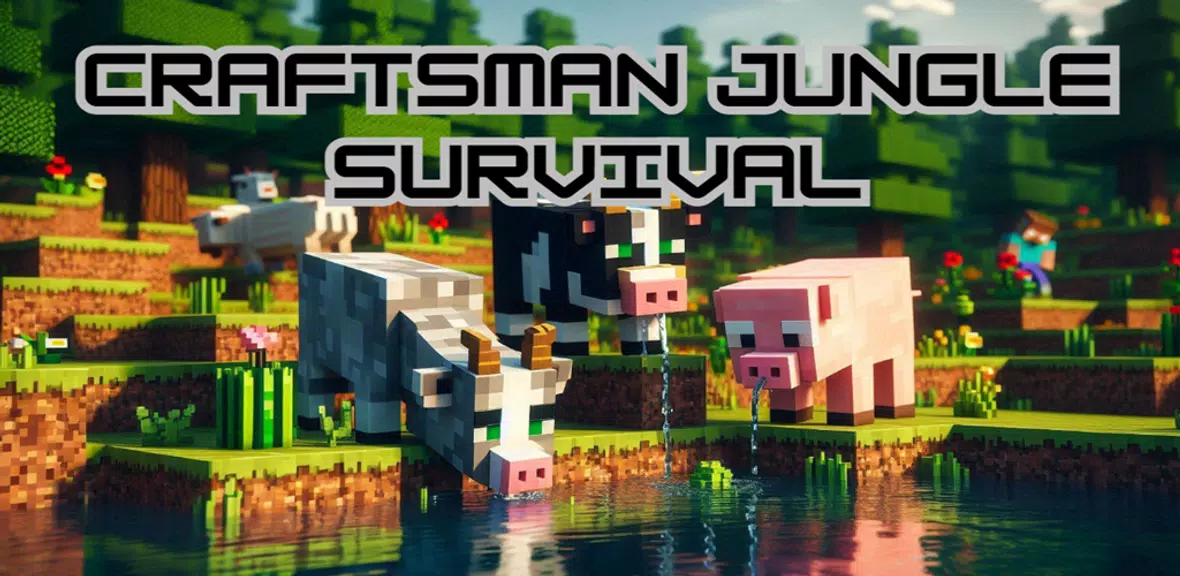 Craftsman Jungle Survival Screenshot 2