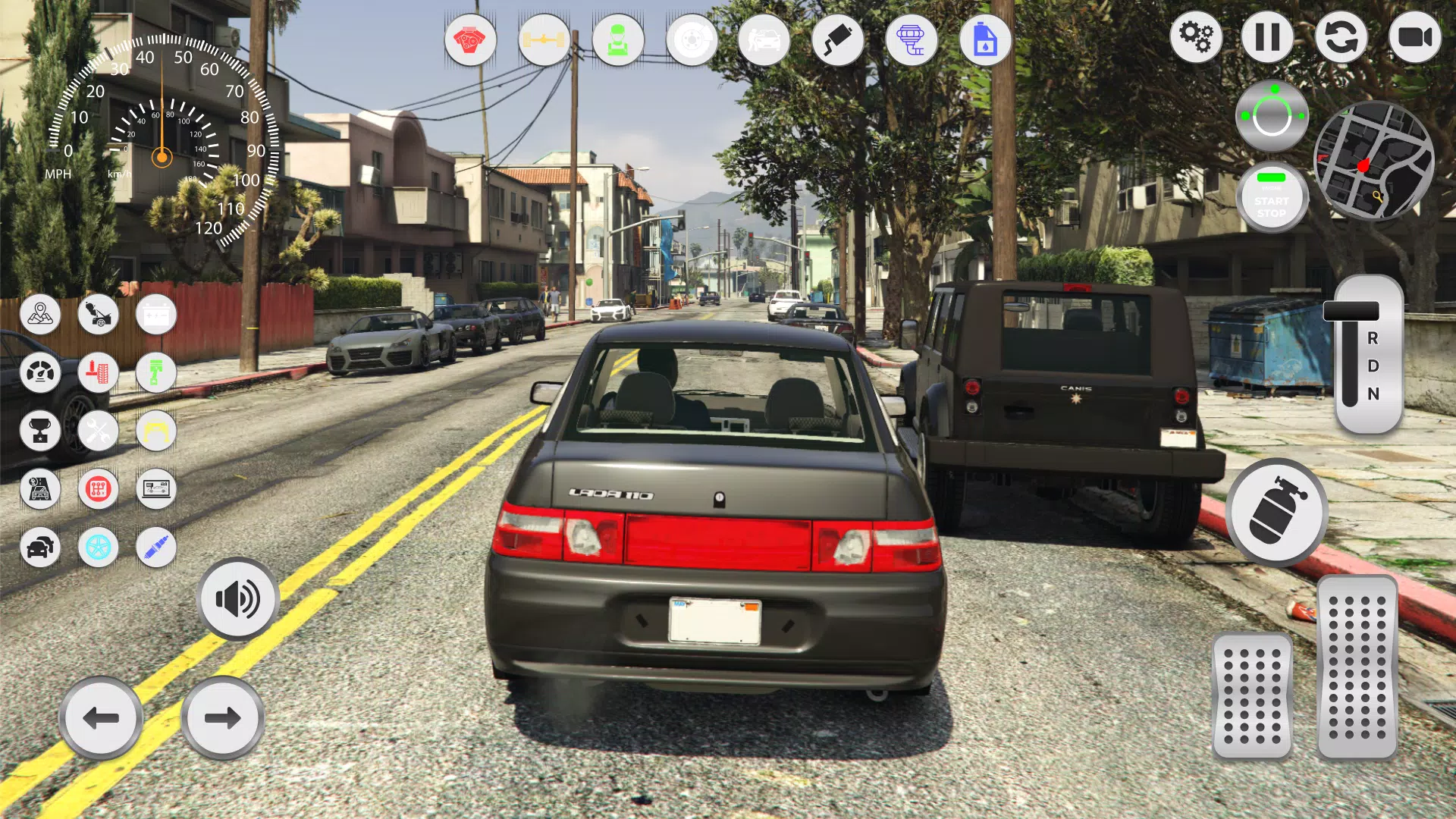 Schermata Lada 2110: Urban Simulator 2