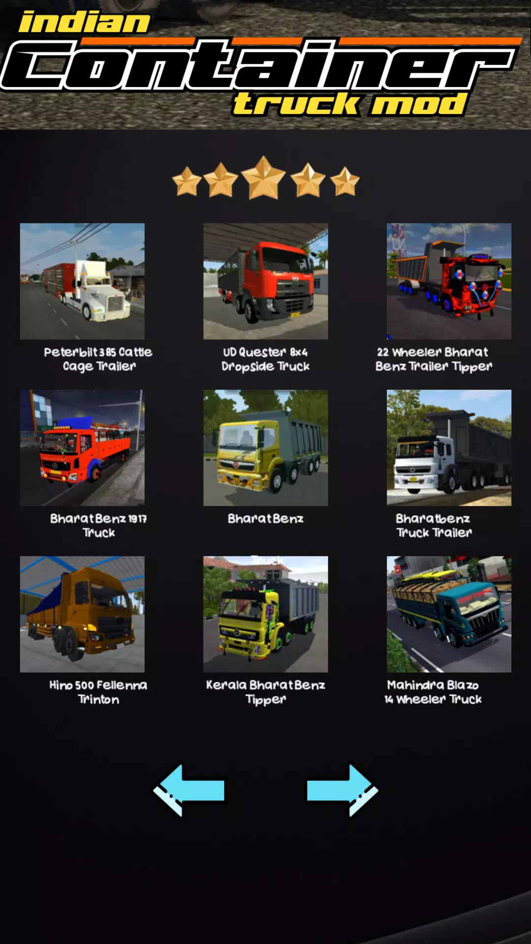 Indian Container Truck Mod Captura de pantalla 4