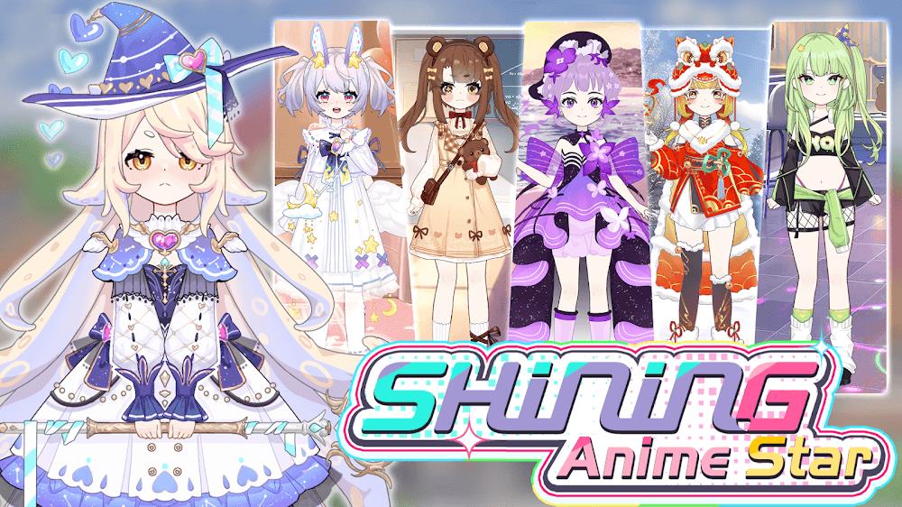 Dress Up! Shining Anime Star Zrzut ekranu 1