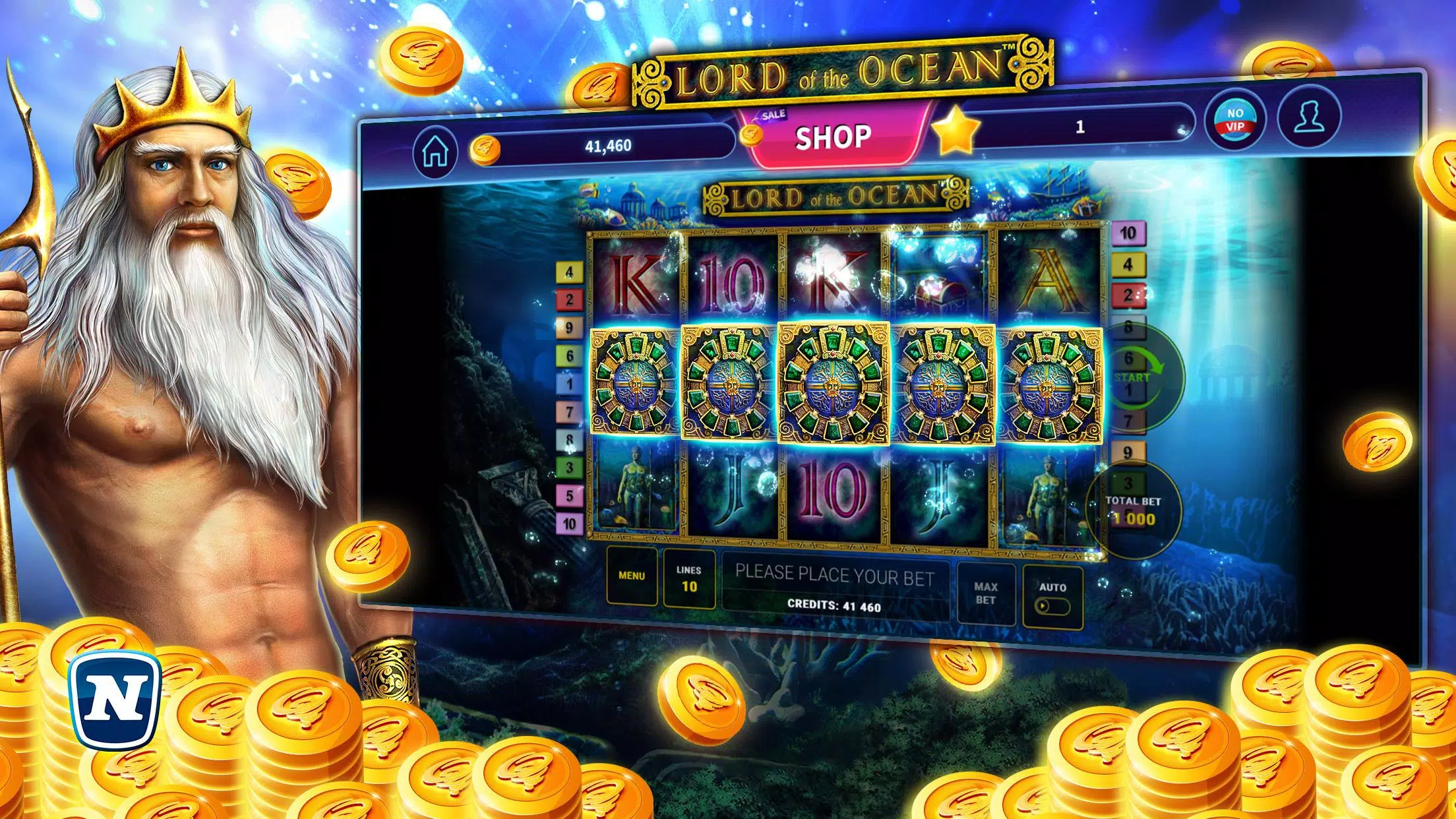 Lord of the Ocean™ Slot स्क्रीनशॉट 3