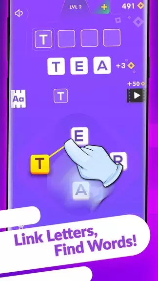 Word Hunter - Offline Word Puz ဖန်သားပြင်ဓာတ်ပုံ 1