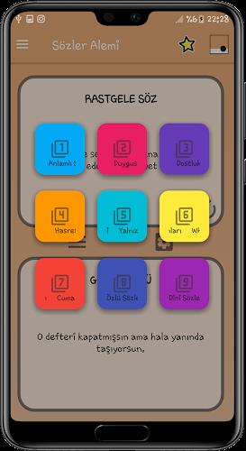 Sözler Alemi -  Durum Sözleri Ảnh chụp màn hình 3