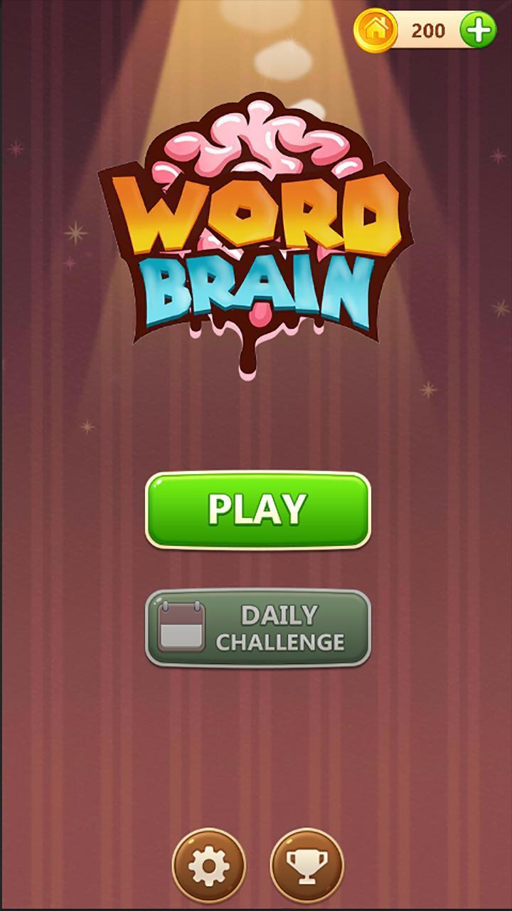 Word Brain: Words Cross Puzzle Скриншот 1