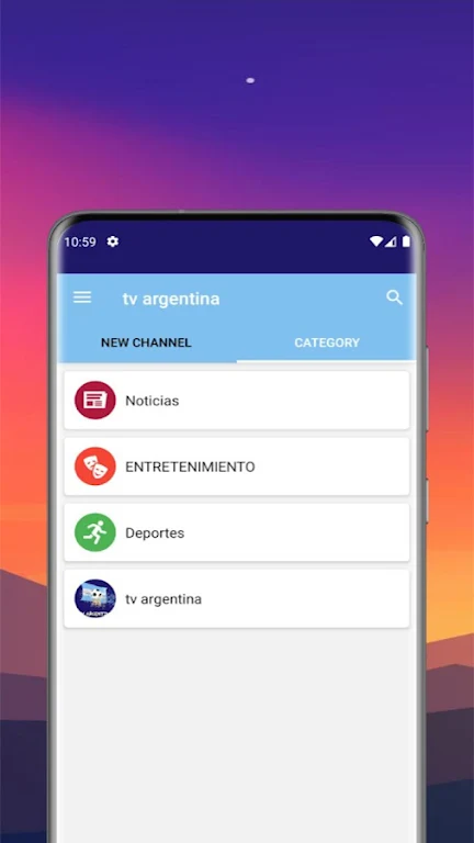 tv argentina en vivo 2 Скриншот 1