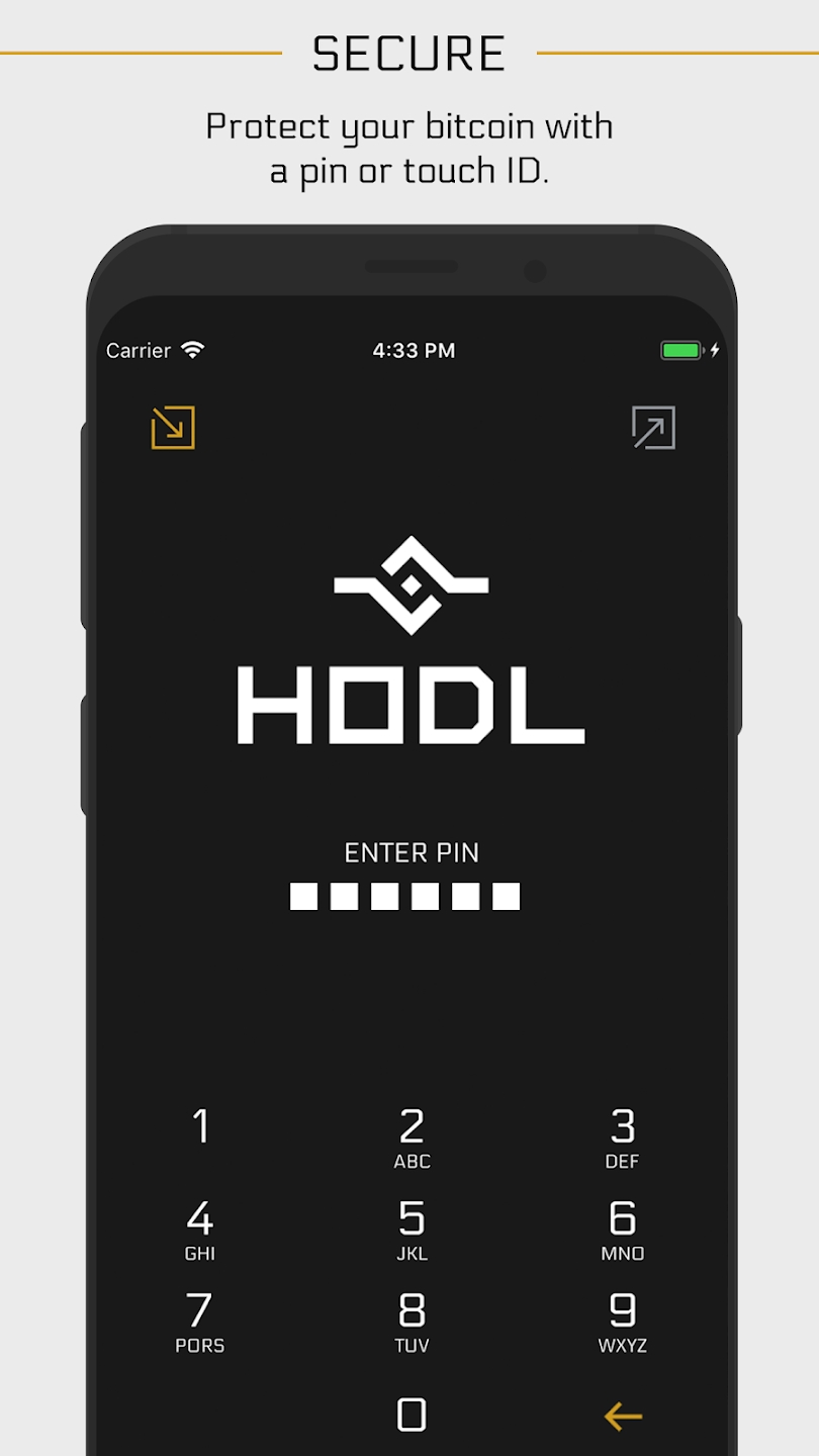 HODL Wallet Zrzut ekranu 1