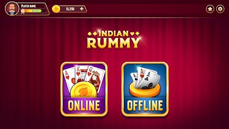 Desi Indian Rummy Offline ภาพหน้าจอ 1