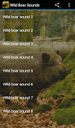 Wild Boar Sounds Capture d'écran 1