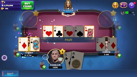 Texas Holdem Mania: Poker Game Schermafbeelding 2