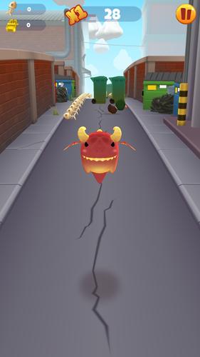 Dragon Run Pet Runner Run Game Schermafbeelding 1