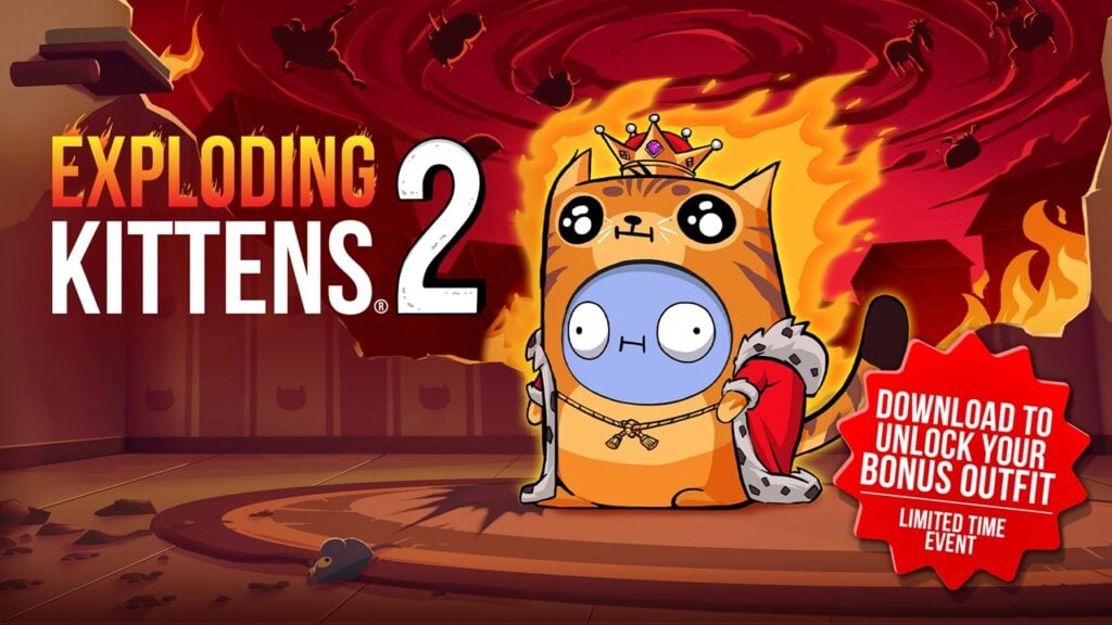 Exploding Kittens 2 Launches Today: A Card Game Twist on Russian Roulette with Cats