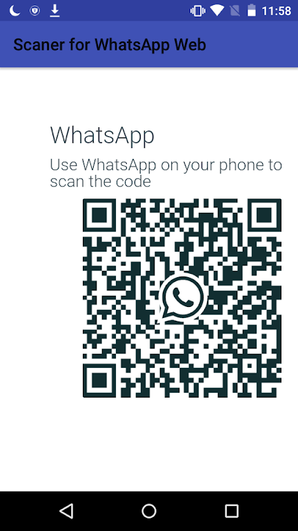 Scaner for WhatsApp Web スクリーンショット 1