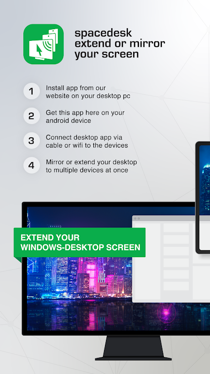 spacedesk - USB Display for PC 스크린샷 3