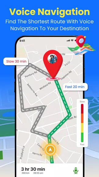 GPS Earth Maps Live Navigation Ảnh chụp màn hình 2