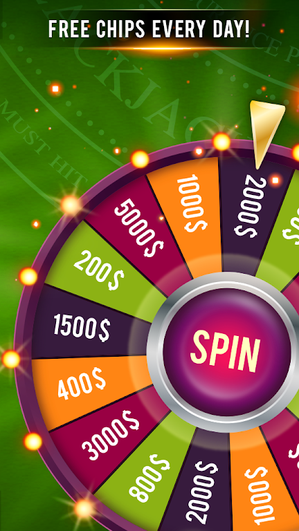 Blackjack 21 - Vegas Casino Zrzut ekranu 4