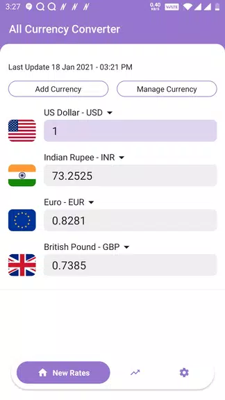 Schermata All Currency Converter - Money 1