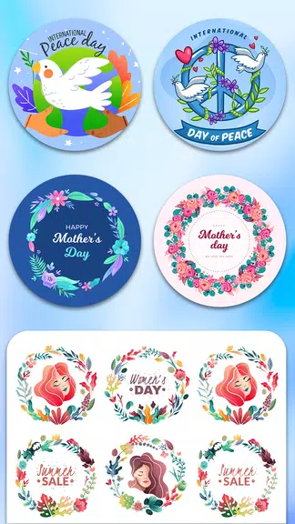 Label Maker | Stickers & Logos स्क्रीनशॉट 1