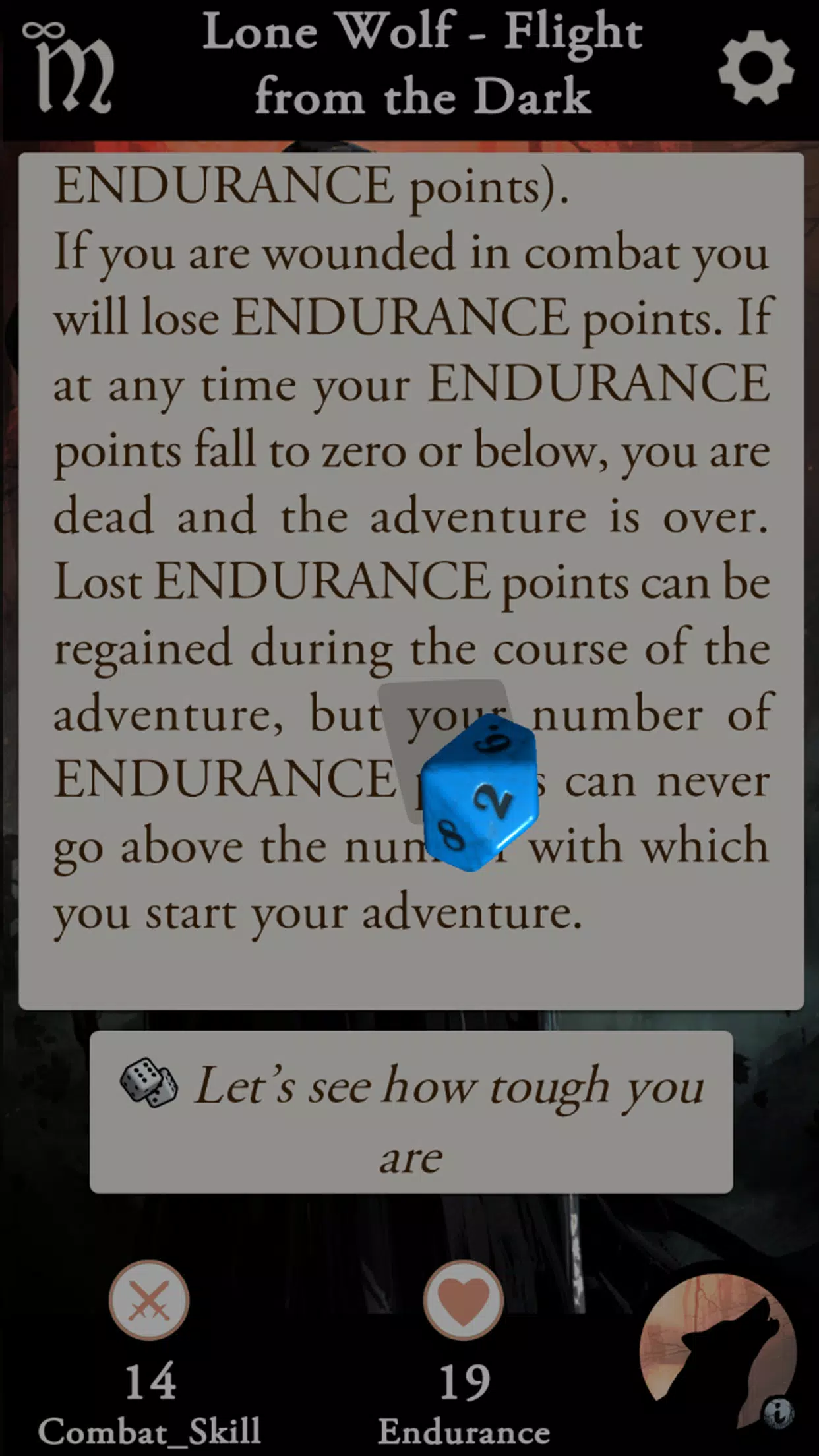 Lone Wolf - Flight From The Da Screenshot 2