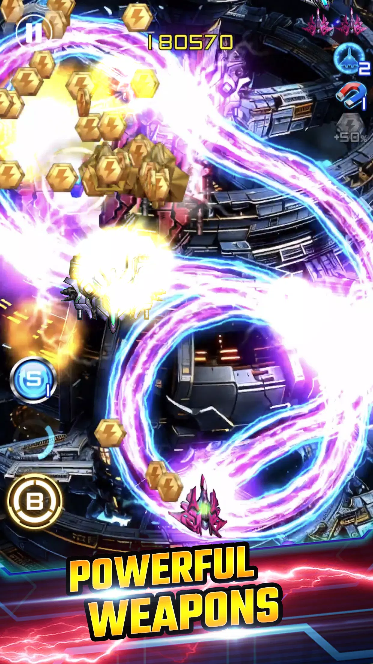 Lightning Fighter 2 Tangkapan skrin 1