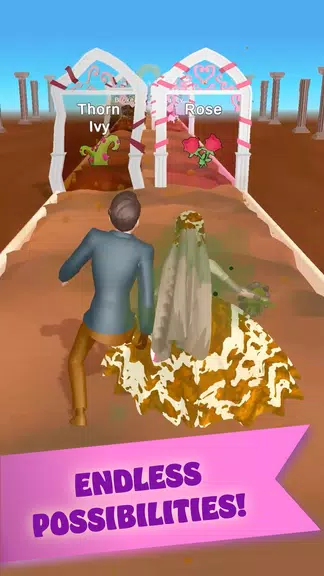 Dream Wedding: Dress & Impress Captura de pantalla 1