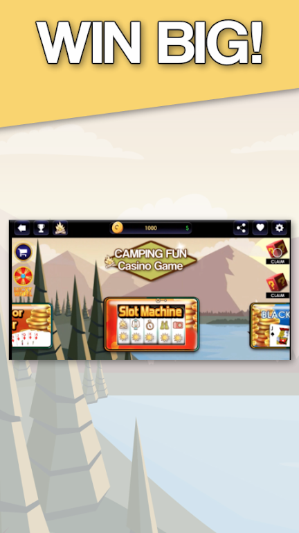 Camping Fun - Casino スクリーンショット 1