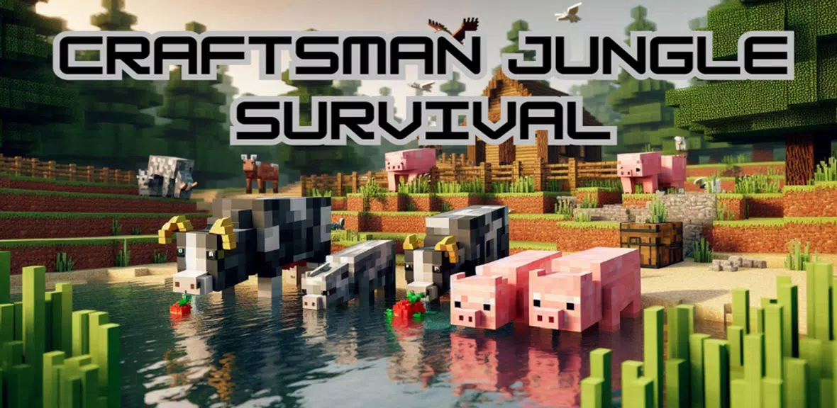 Craftsman Jungle Survival Screenshot 1