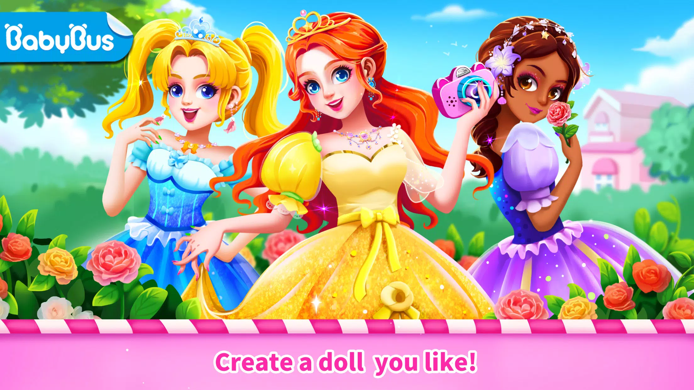 Little Panda: Doll Dress up ภาพหน้าจอ 1