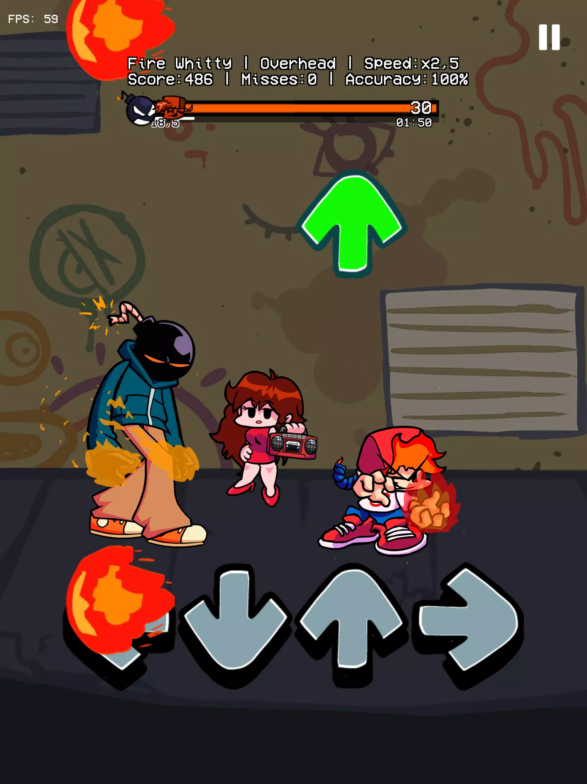 Music Battle Fire Fight Whitty Screenshot 3