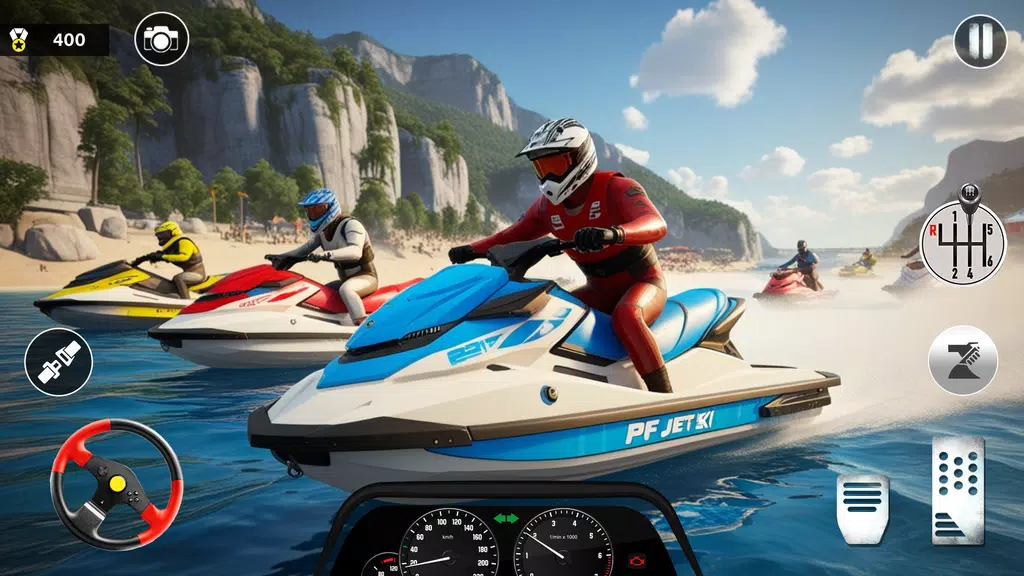 Super Jet Ski 3D Offline Game Zrzut ekranu 1