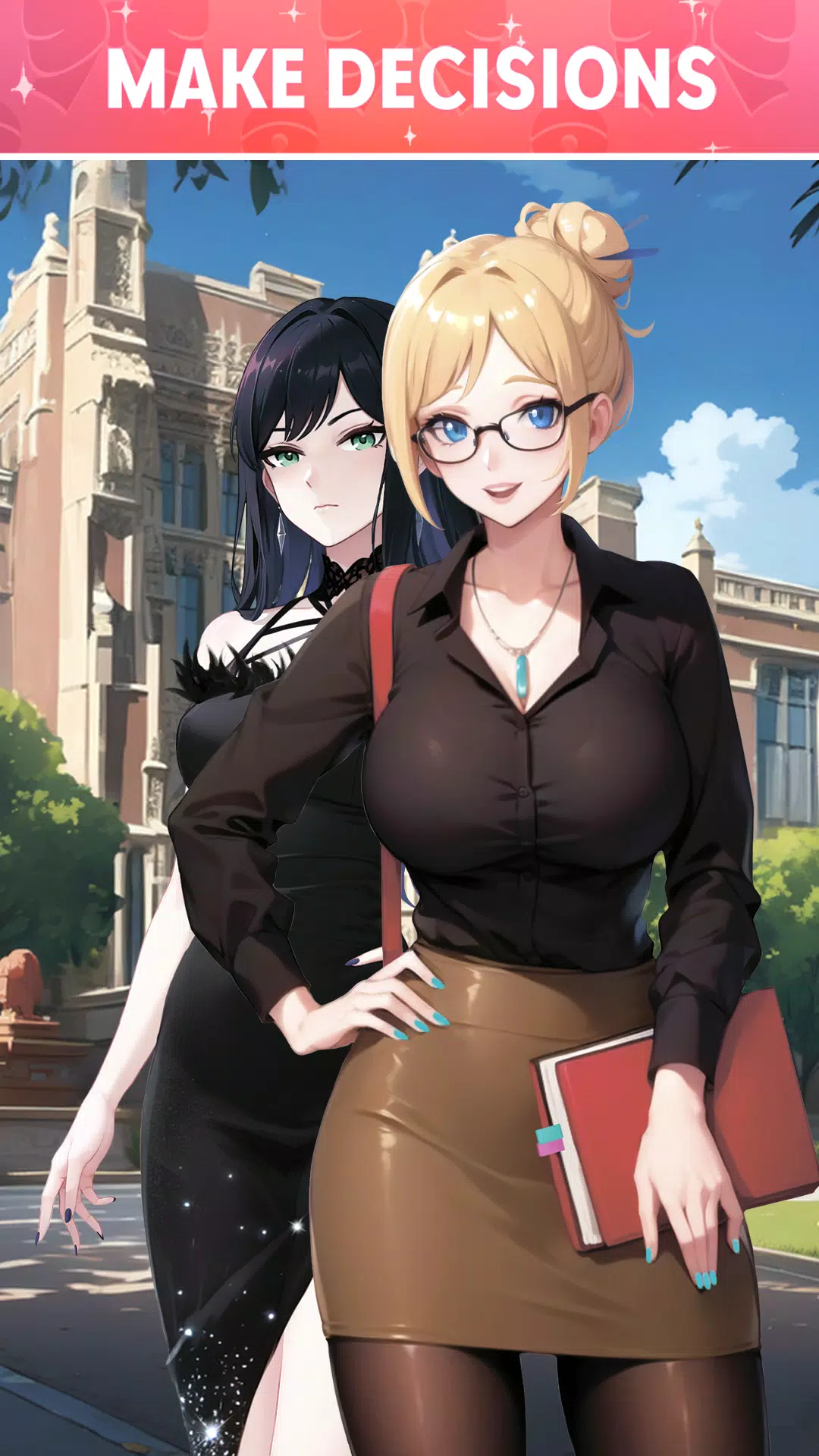Anime Dating Sim: Steamy Waifu Tangkapan skrin 2