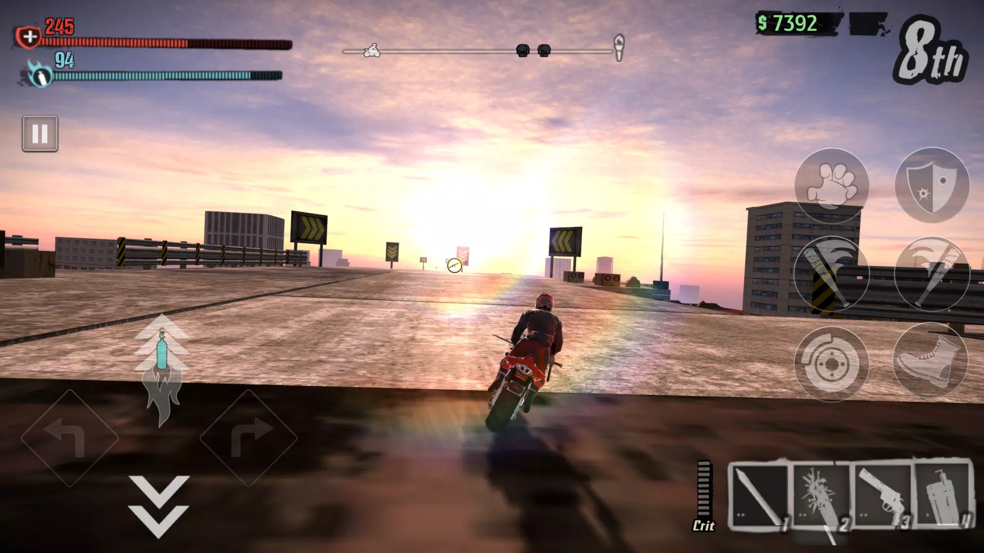 Road Redemption Mobile Captura de tela 3