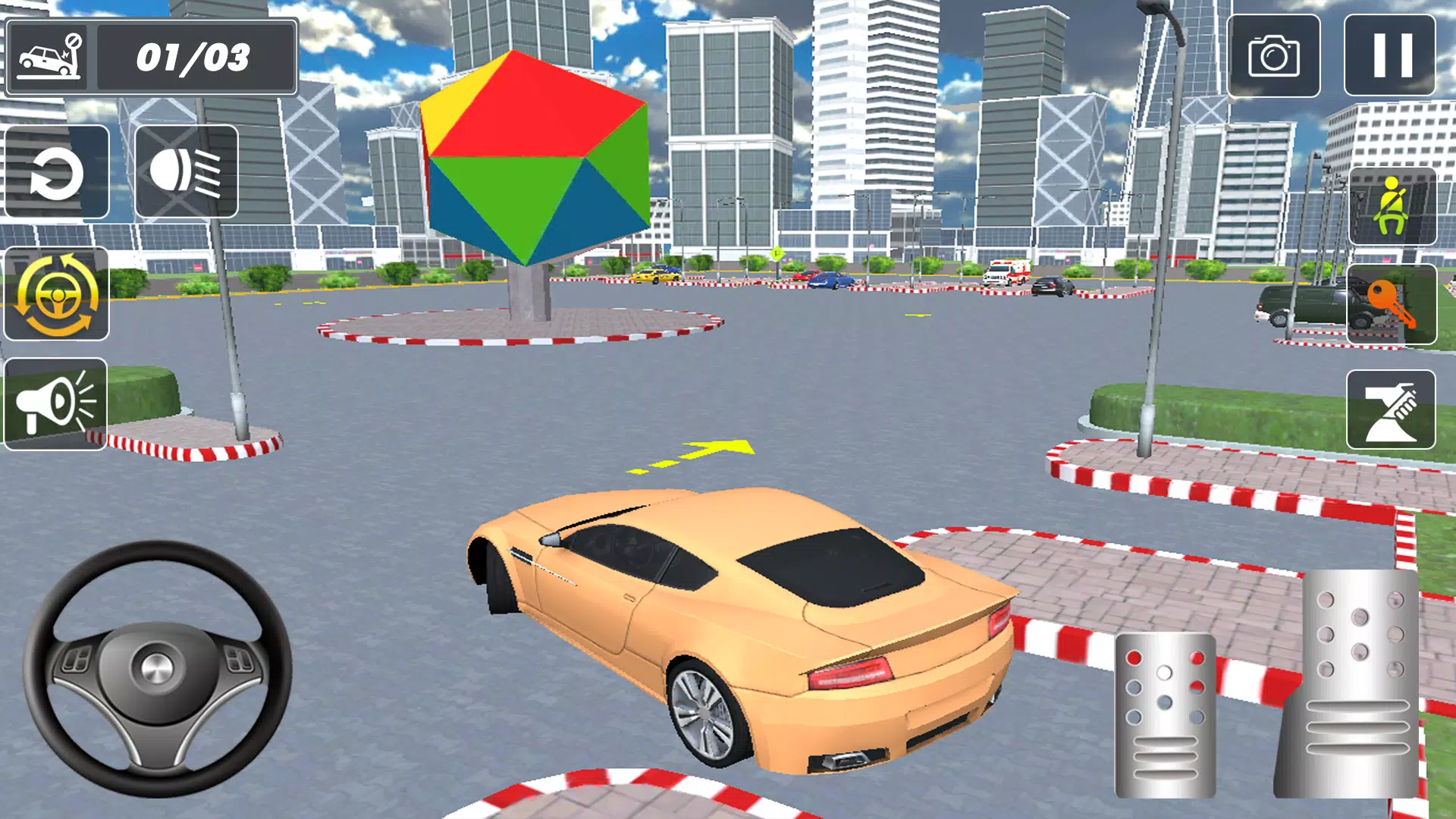 Car Parking 3D Simulation Game Скриншот 2